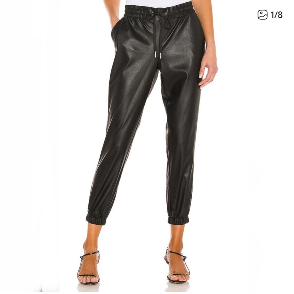 n:Philanthropy Faux Leather Jogger